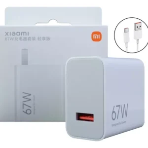 Cargador Xiaomi Carga Rápida Turbo 67w + Cable C 6a