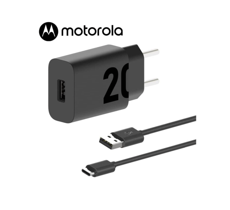 Cargador Motorola 20w Carga Rápida (Original) - Imagen 3