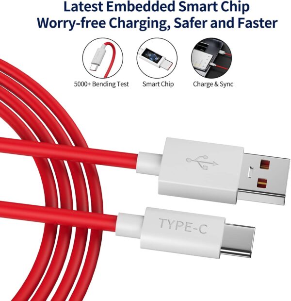 Cable OnePlus Usb tipo C (original) - Imagen 2