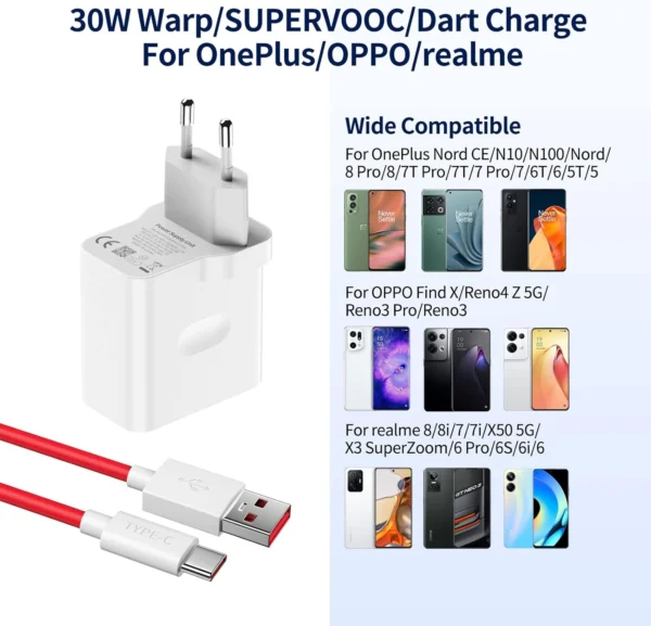Cargador OnePlus 65w tipo C (original) - Imagen 3